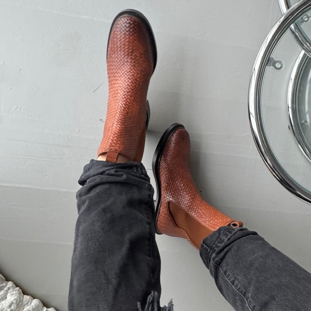 COPENHAGEN SHOES MOVEMENT Laarzen 0241 COGNAC