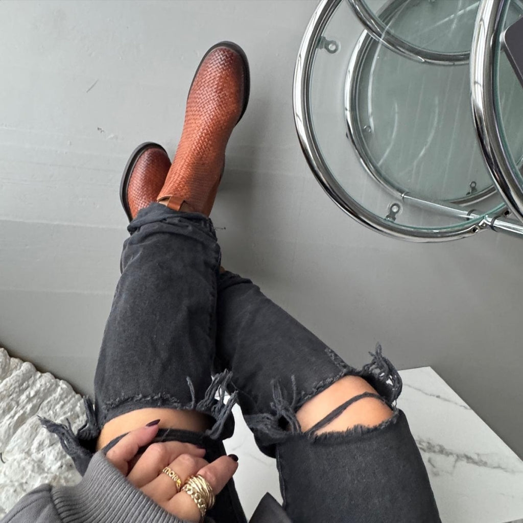 COPENHAGEN SHOES MOVEMENT Laarzen 0241 COGNAC