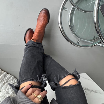 COPENHAGEN SHOES MOVEMENT Laarzen 0241 COGNAC