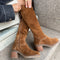 COPENHAGEN SHOES MOVES AND ME Long boot 0241 COGNAC