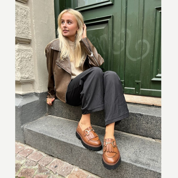 COPENHAGEN SHOES MOVE ME Loafer 0241 COGNAC