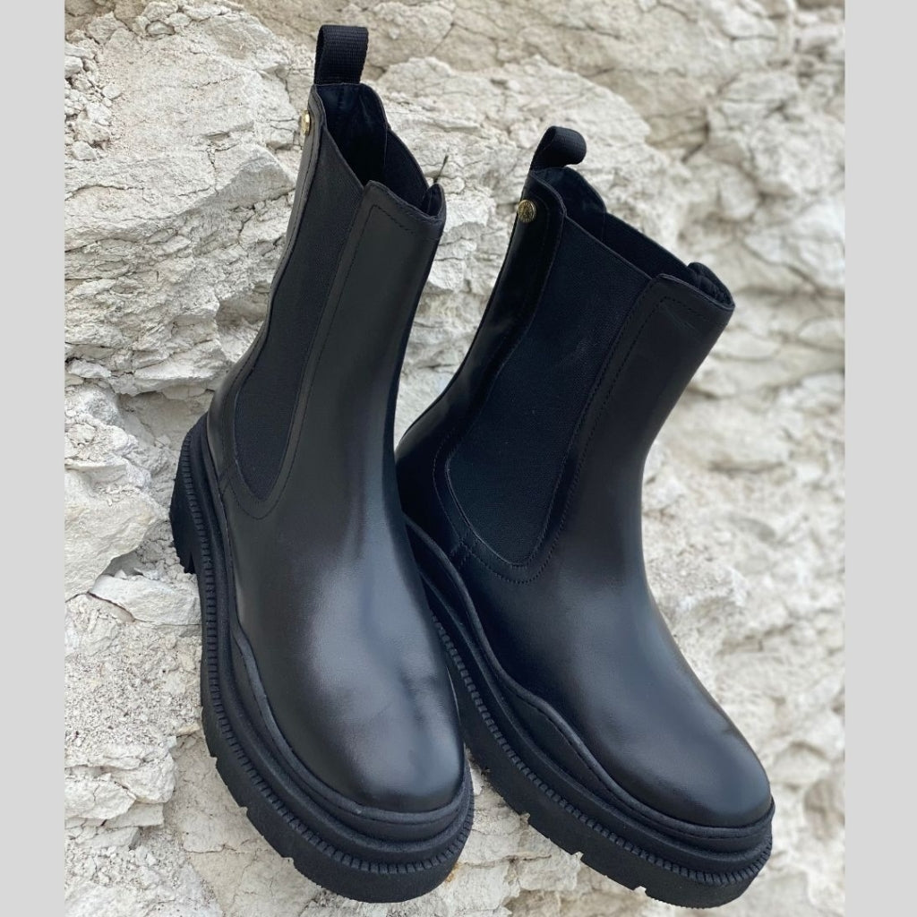 COPENHAGEN SHOES MYSELF Laarzen 001 Black