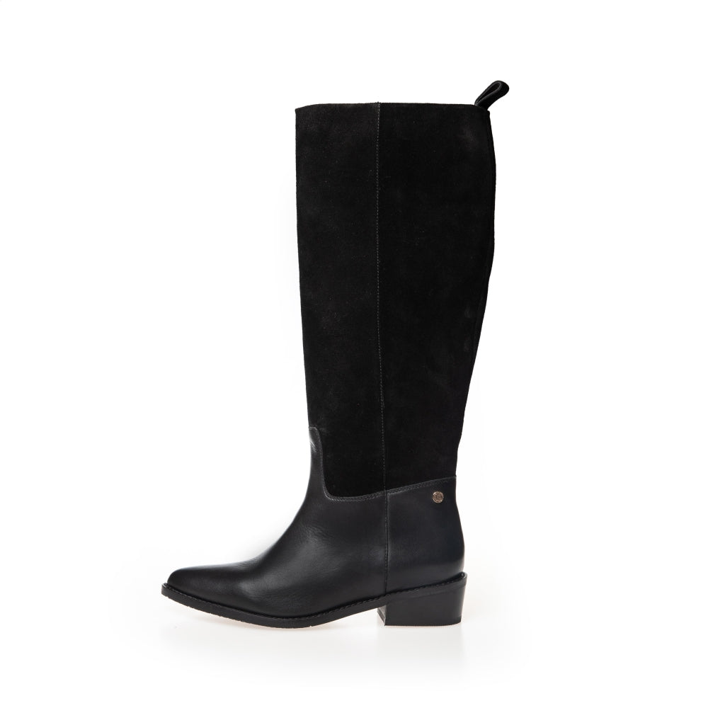 COPENHAGEN SHOES MY ADVENTURE & MORE Long boot 0001 BLACK