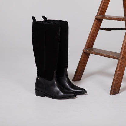 COPENHAGEN SHOES MY ADVENTURE & MORE Long boot 0001 BLACK