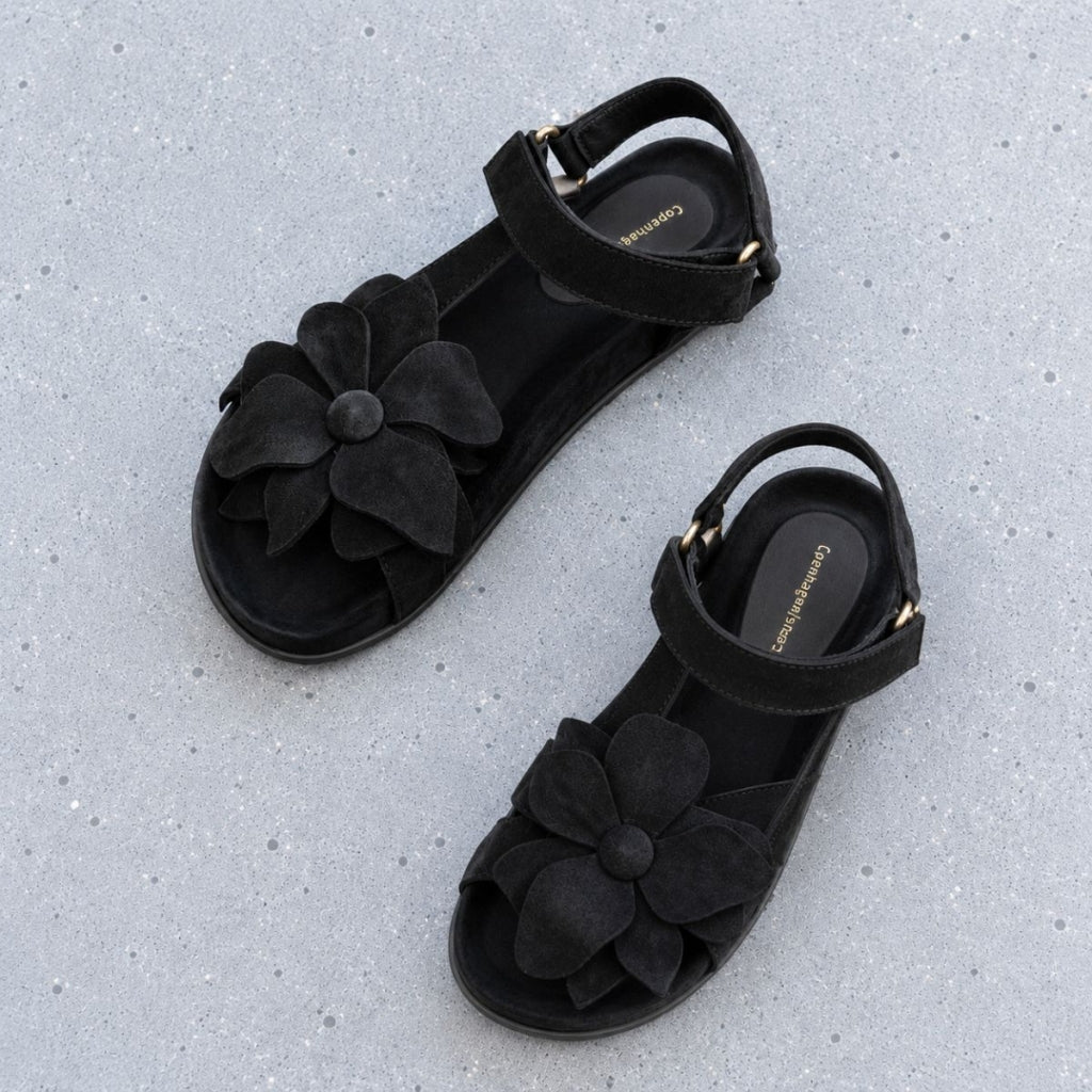 COPENHAGEN SHOES MY FLOWERS Sandalen 0001 BLACK