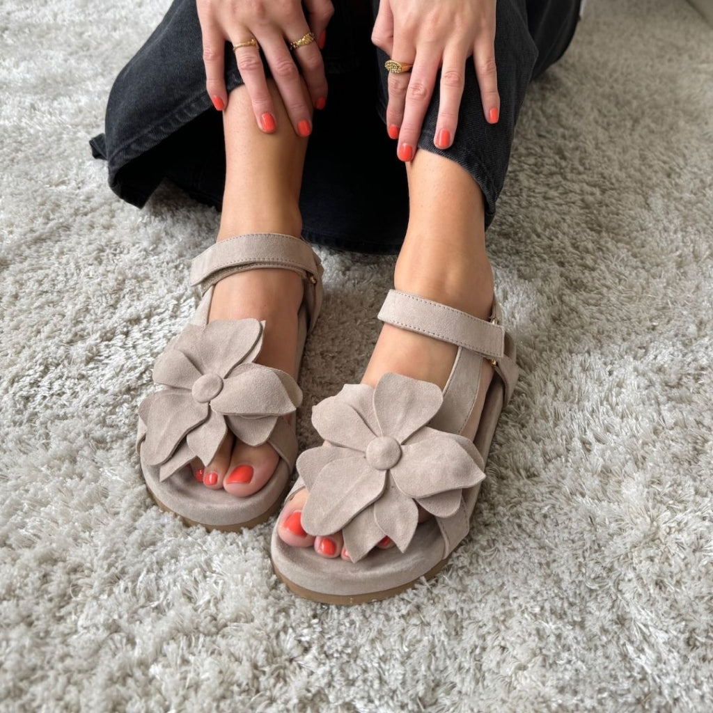 COPENHAGEN SHOES MY FLOWERS Sandalen 0301 BISCUIT