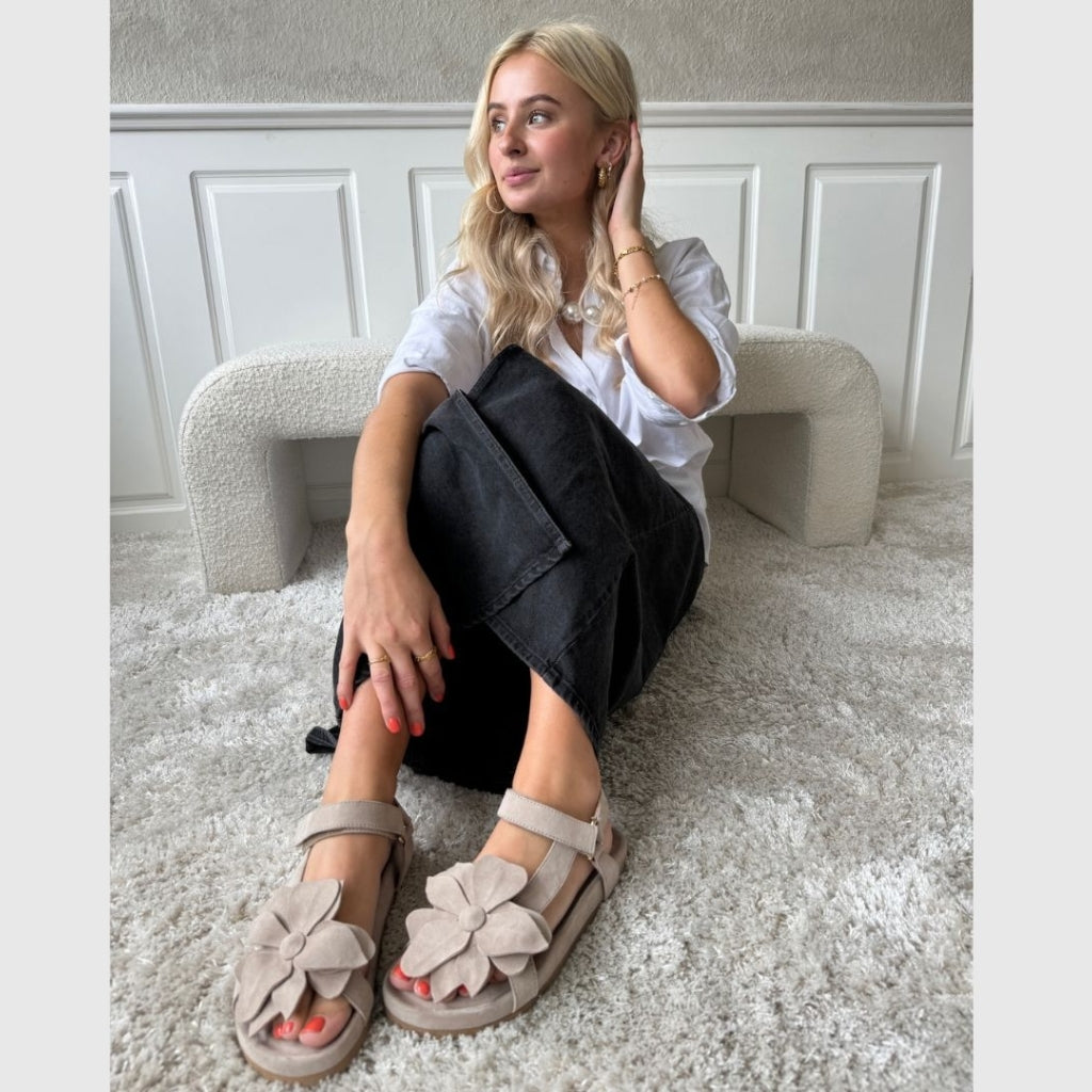 COPENHAGEN SHOES MY FLOWERS Sandalen 0301 BISCUIT