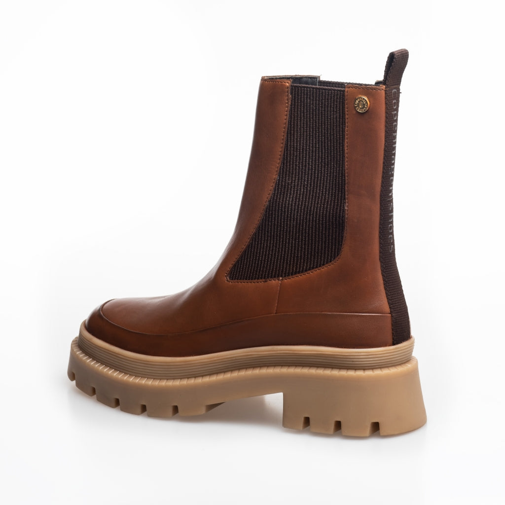 COPENHAGEN SHOES MY GIRL AND ME Laarzen 0241 COGNAC