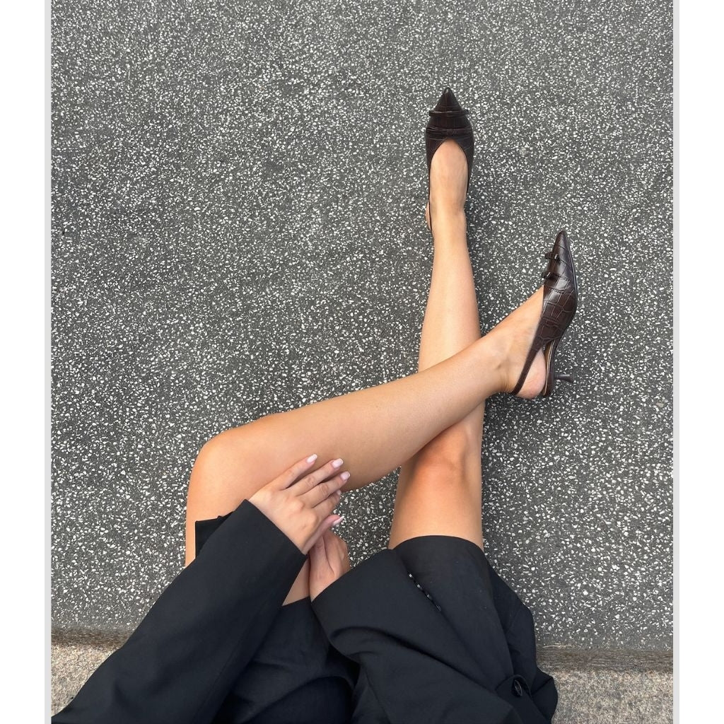COPENHAGEN SHOES MY GOLD CR. Heels 004 Dark brown