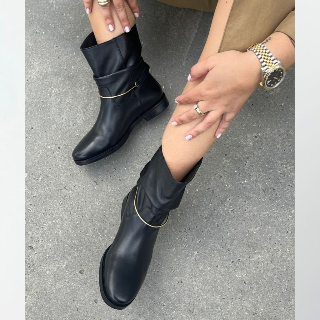 COPENHAGEN SHOES MY HEART L. Laarzen 0001 BLACK