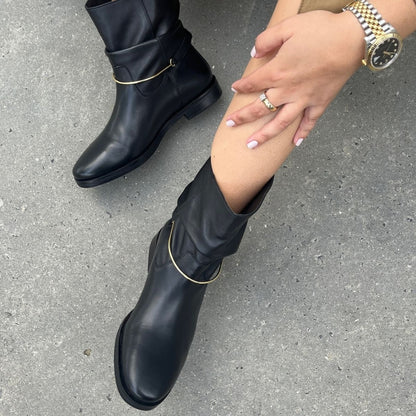 COPENHAGEN SHOES MY HEART L. Laarzen 0001 BLACK