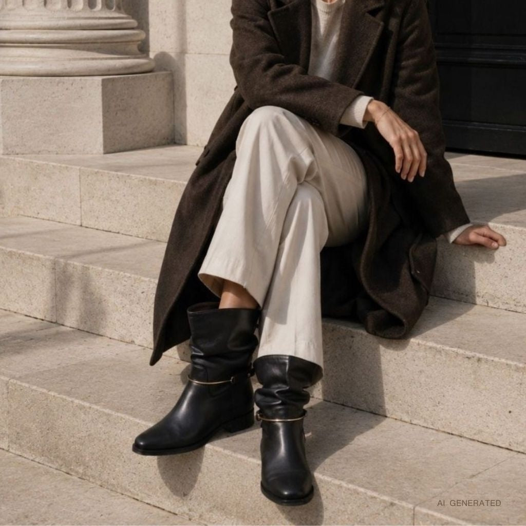 COPENHAGEN SHOES MY HEART L. Laarzen 0001 BLACK