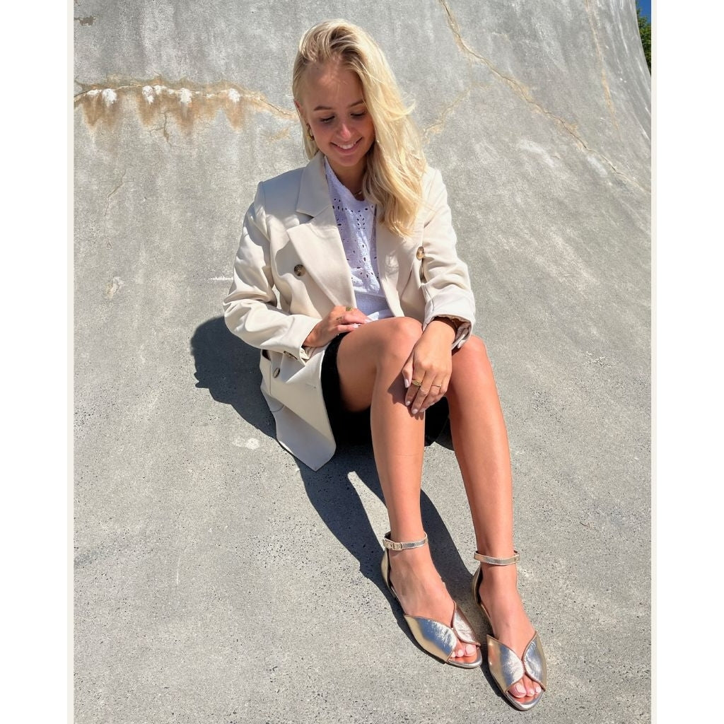 COPENHAGEN SHOES MY LOVING-GOLD Ballerinas 0051 GOLD