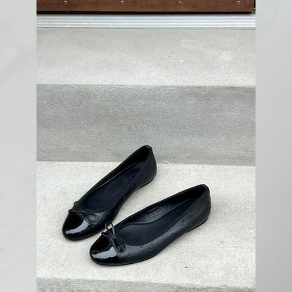 COPENHAGEN SHOES MY OWN BALLERINAS Ballerinas 2400 BLACK (LOGO)