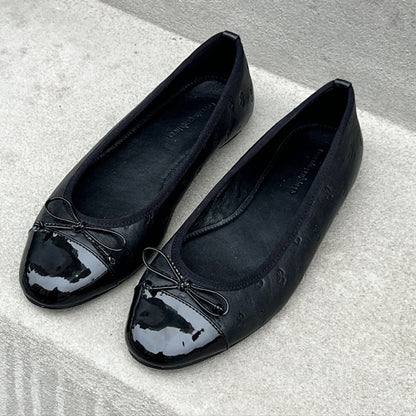 COPENHAGEN SHOES MY OWN BALLERINAS Ballerinas 2400 BLACK (LOGO)