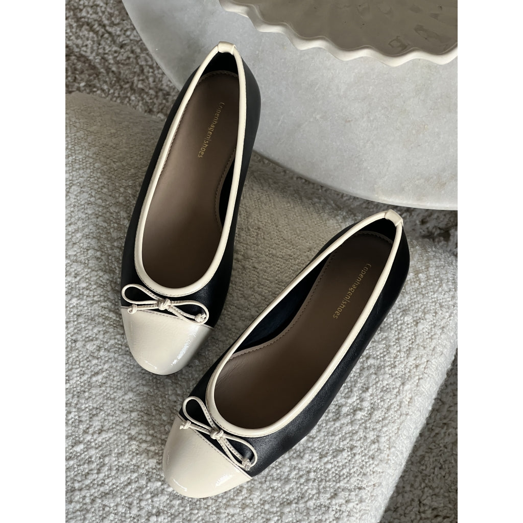 COPENHAGEN SHOES MY OWN BALLERINAS Ballerinas 500 BLACK/CREAM