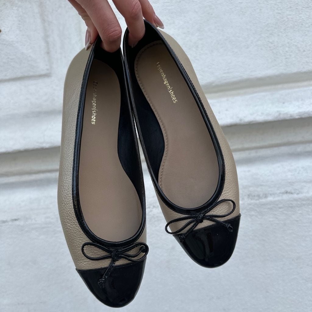 COPENHAGEN SHOES MY OWN BALLERINAS GOLD Ballerinas 501 GOLD/BLACK