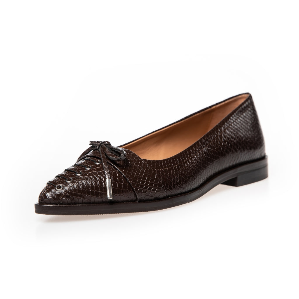 COPENHAGEN SHOES MY PARIS Ballerinas 004 Dark brown