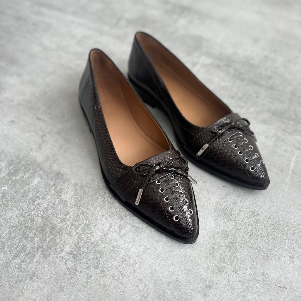 COPENHAGEN SHOES MY PARIS Ballerinas 004 Dark brown