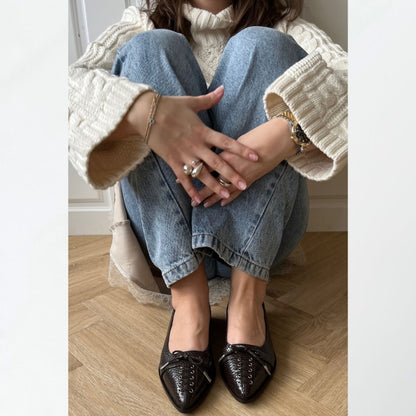 COPENHAGEN SHOES MY PARIS Ballerinas 004 Dark brown