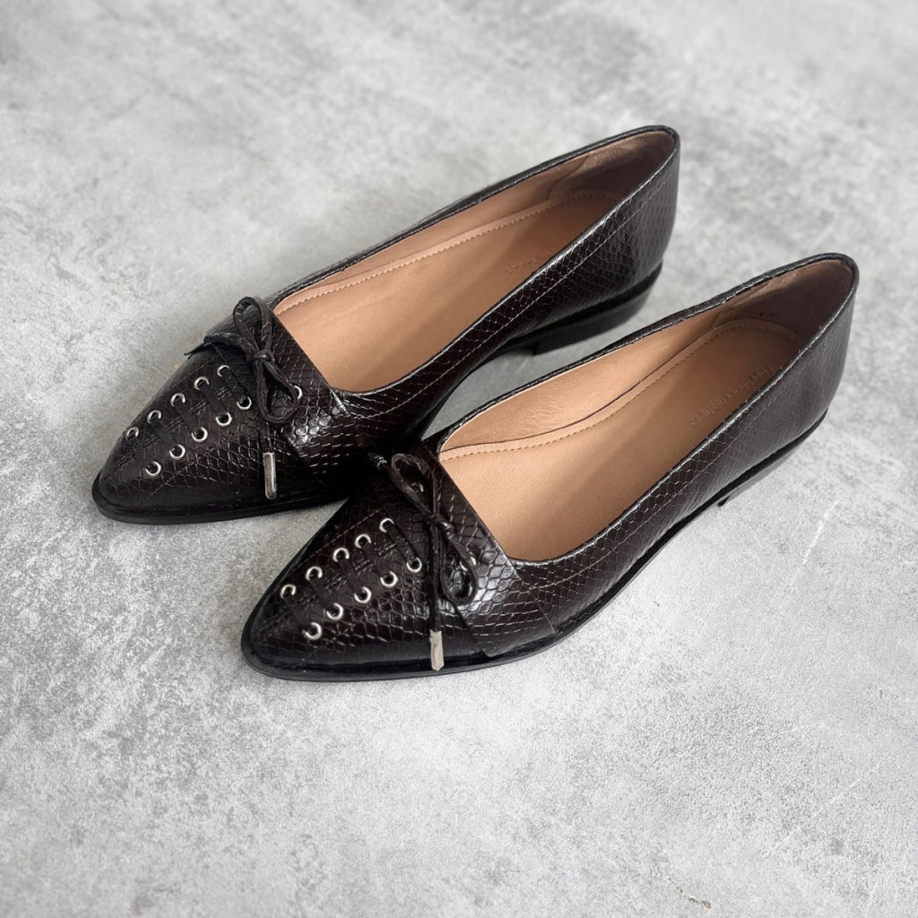 COPENHAGEN SHOES MY PARIS Ballerinas 004 Dark brown