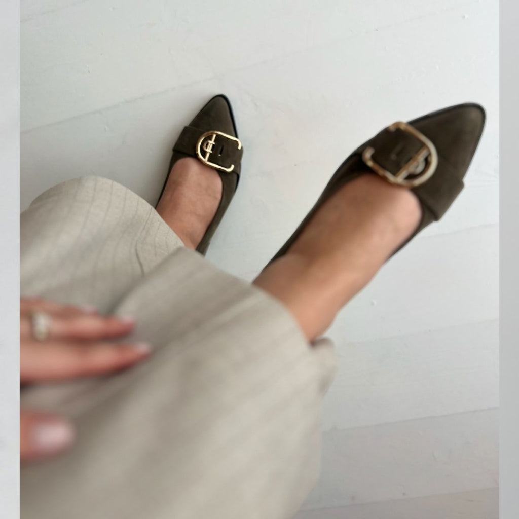 COPENHAGEN SHOES MY SUCCES S. Ballerinas 099 Army