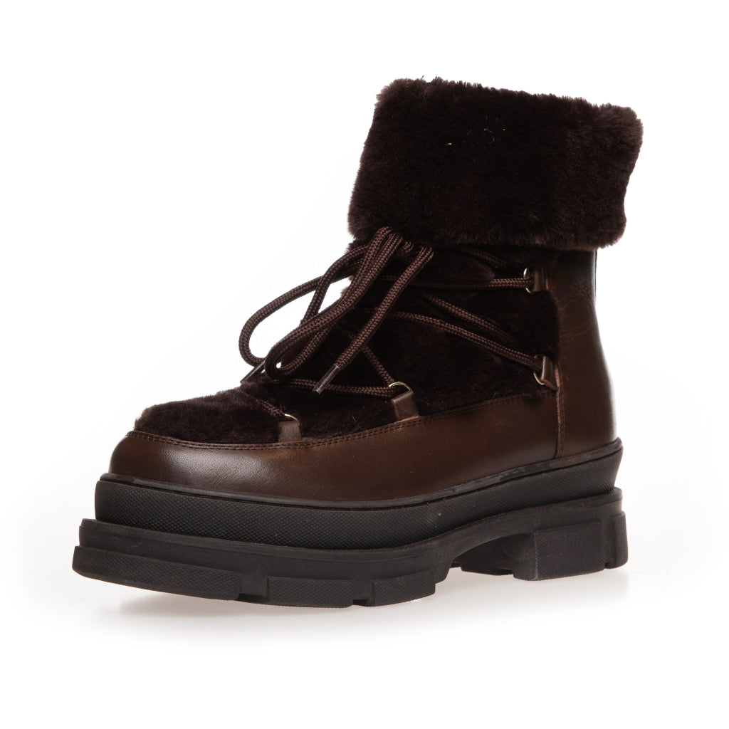 COPENHAGEN SHOES NATURE LIVING Laarzen 004 Dark brown