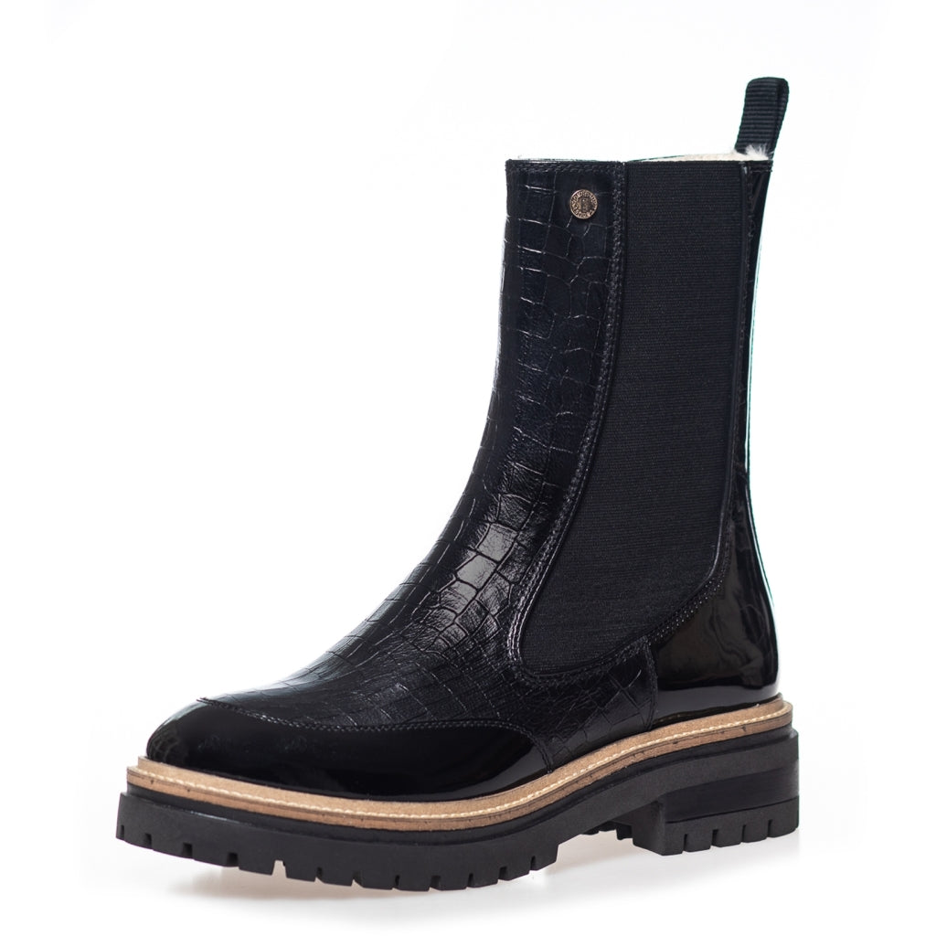 COPENHAGEN SHOES NEW FALL 23 Laarzen 0011 BLACK PATENT