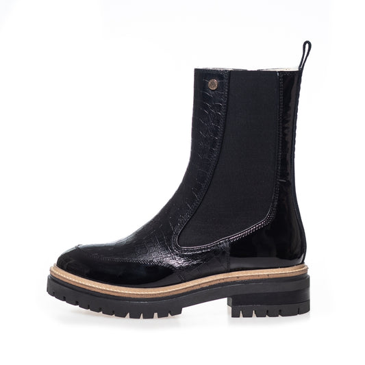 COPENHAGEN SHOES NEW FALL 23 Laarzen 0011 BLACK PATENT