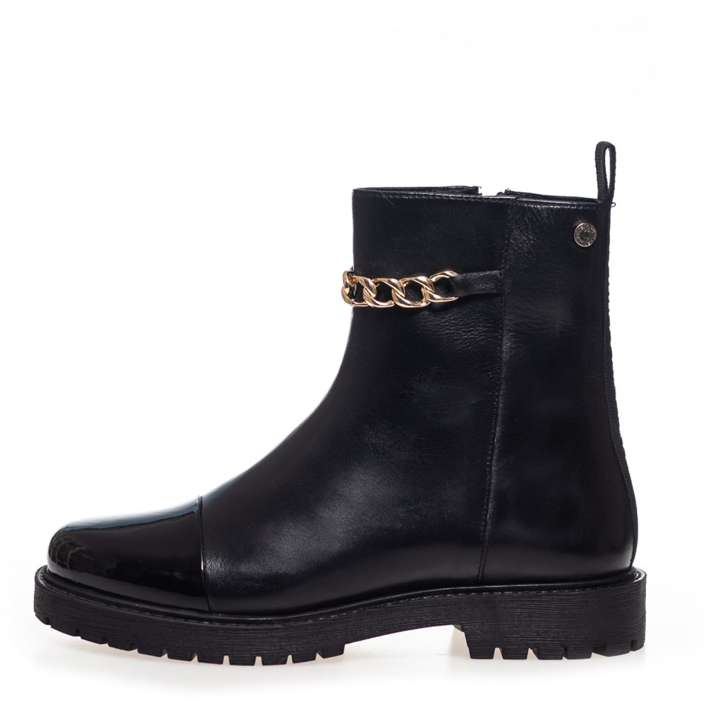 COPENHAGEN SHOES NEW FLOWER EYES Laarzen 0001 BLACK