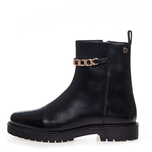 COPENHAGEN SHOES NEW FLOWER EYES Laarzen 0001 BLACK