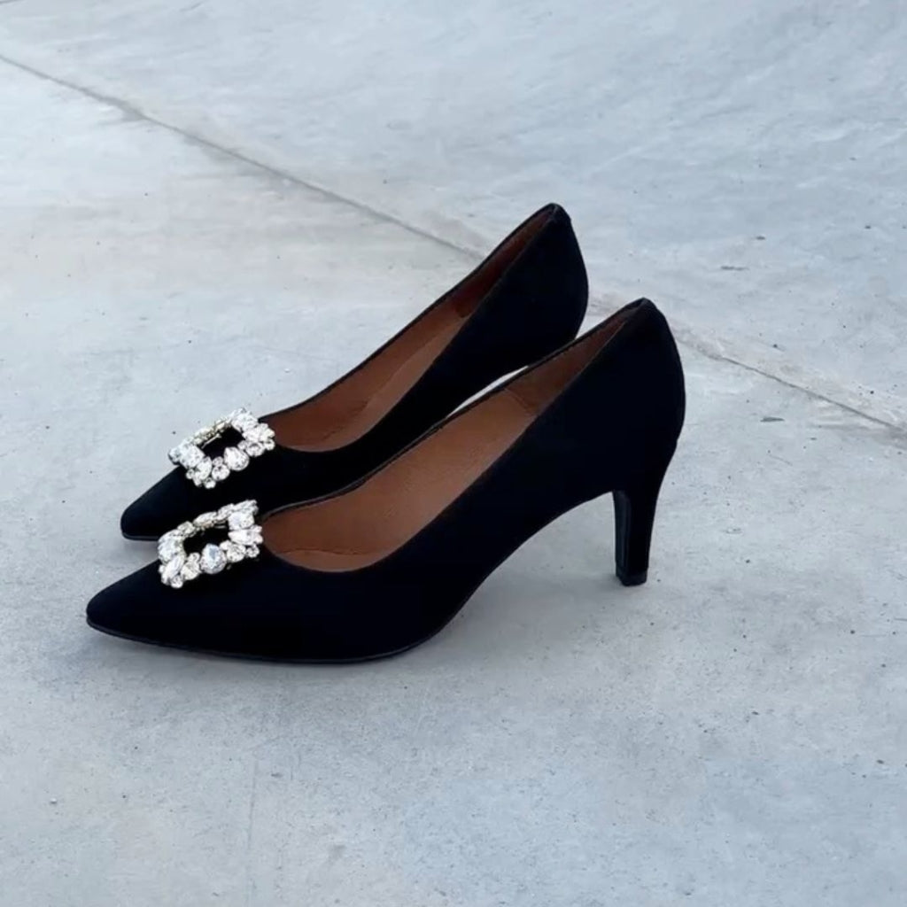 COPENHAGEN SHOES NEW LA Heels 0001 BLACK