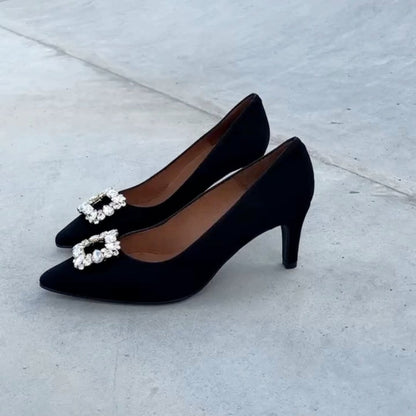 COPENHAGEN SHOES NEW LA Heels 0001 BLACK