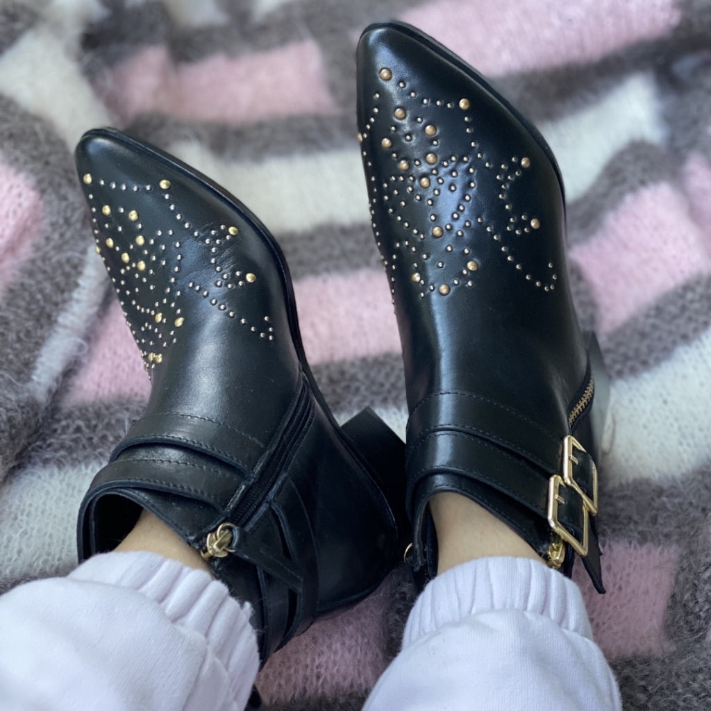 COPENHAGEN SHOES NEW RACHEL 20 Laarzen 401 Black-gold