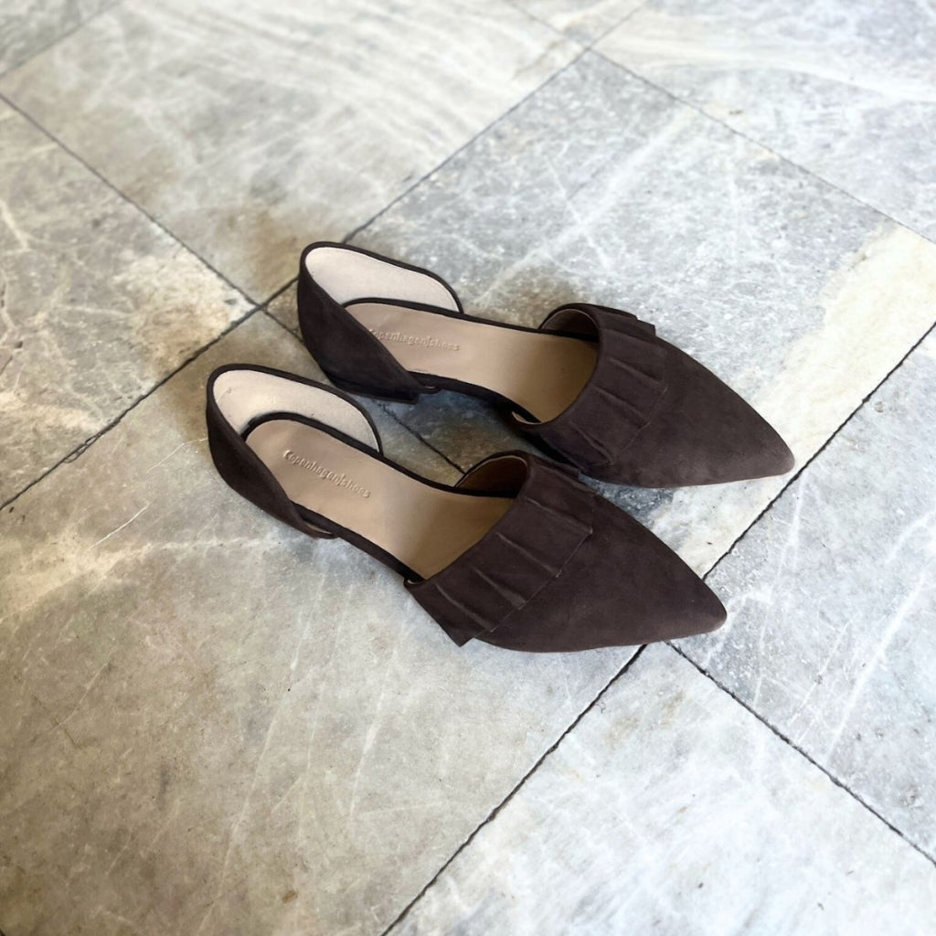 COPENHAGEN SHOES NEW ROMANCE Ballerinas 004 Dark brown