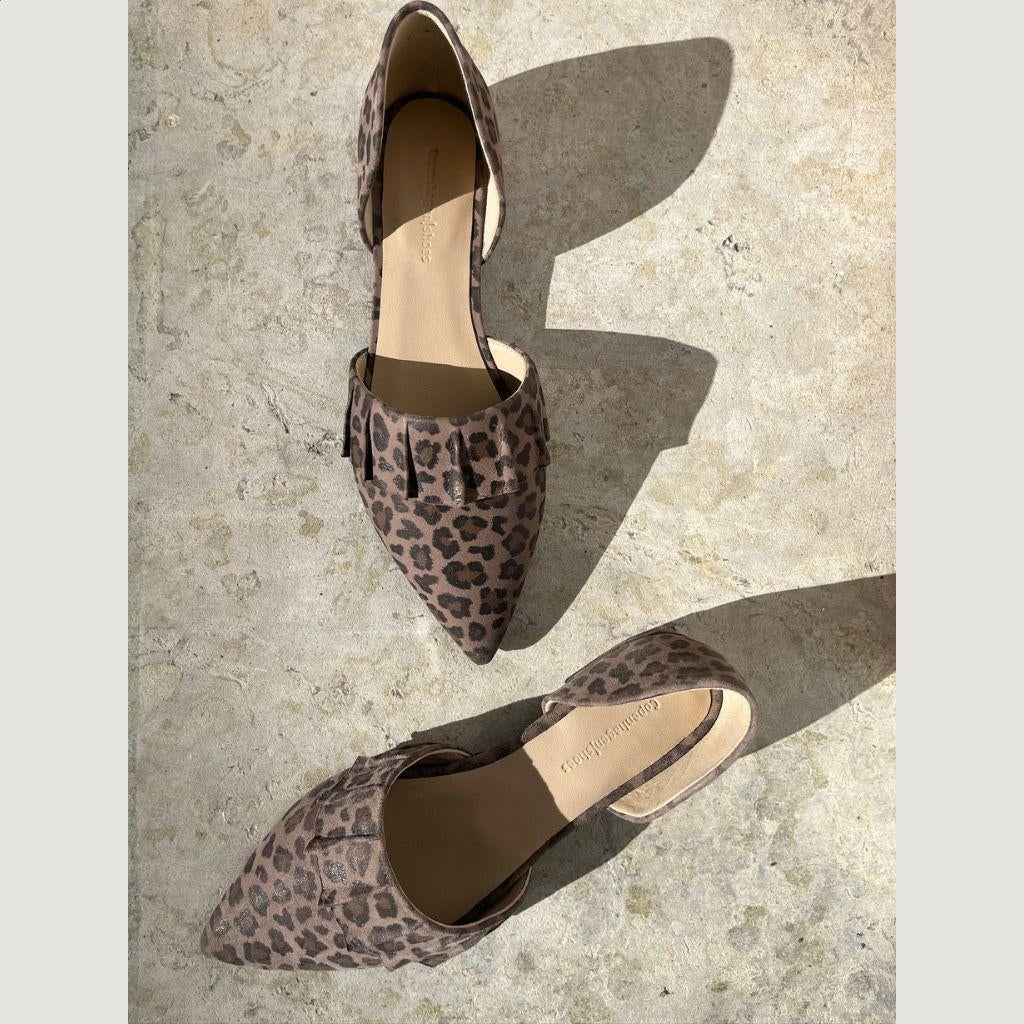 COPENHAGEN SHOES NEW ROMANCE L. Ballerinas 2203 BLACK/BROWN