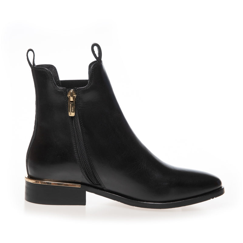 COPENHAGEN SHOES OLLIE CHELSEA Boot 002 Black (without gold)