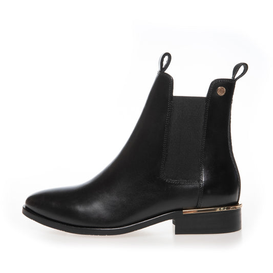 COPENHAGEN SHOES OLLIE CHELSEA Laarzen 002 Black (without gold)