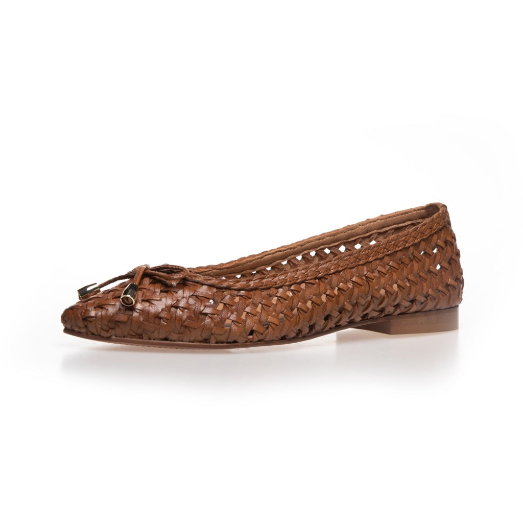 COPENHAGEN SHOES ON MY LOVE COGNAC Ballerinas 0241 COGNAC