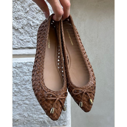 COPENHAGEN SHOES ON MY LOVE COGNAC Ballerinas 0241 COGNAC