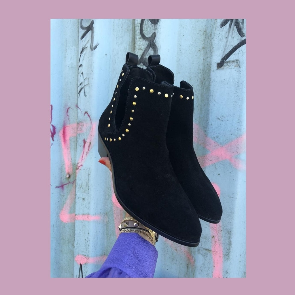 COPENHAGEN SHOES OVER THE RAINBOW Laarzen 001 Black