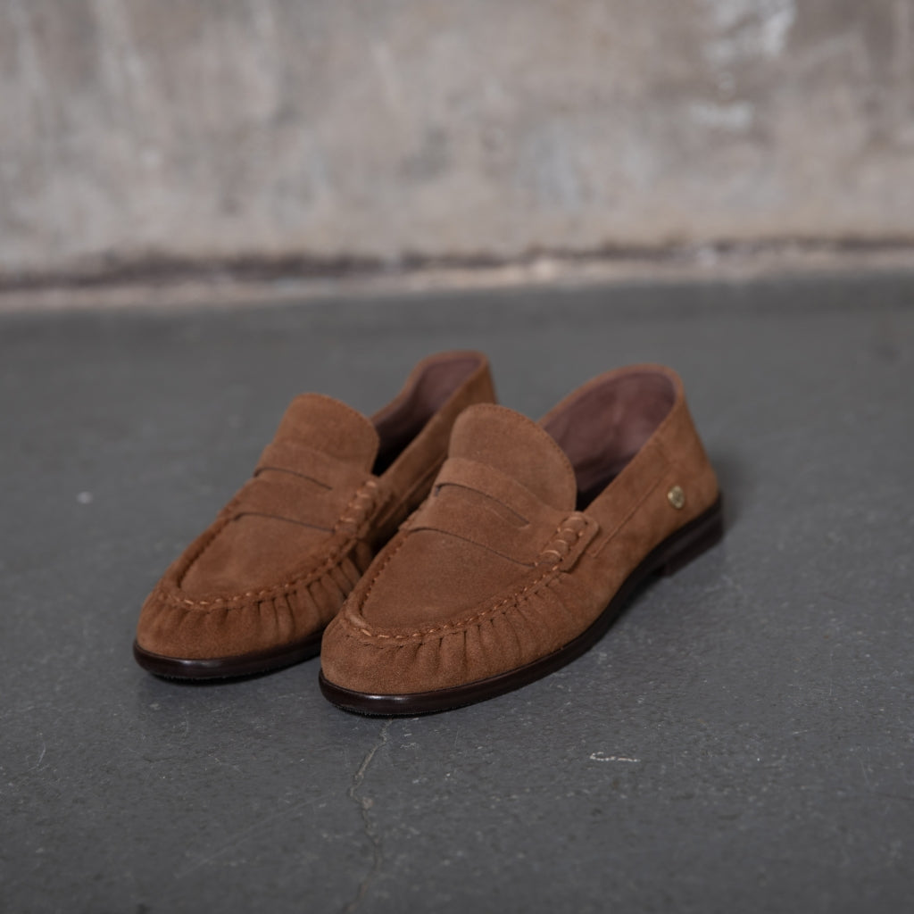 COPENHAGEN SHOES PARIS AND ME S. Loafers 0242 DARK COGNAC