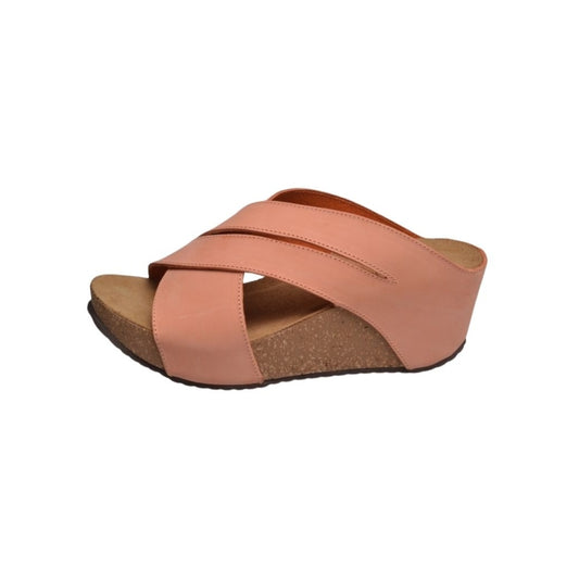 COPENHAGEN SHOES PARIS PLAIN Sandalen met sleehak 368 Cantaloupe
