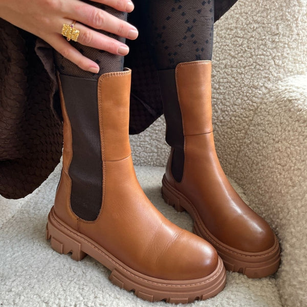 COPENHAGEN SHOES PENNY GIRL Boot 805 Light brown