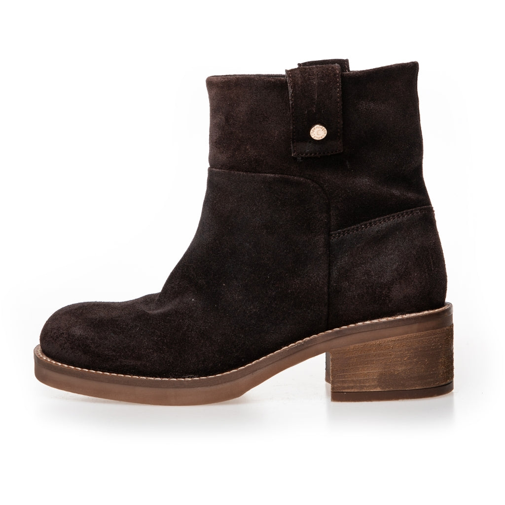 COPENHAGEN SHOES POWER WALK BOOT SUEDE Laarzen 004 Dark brown
