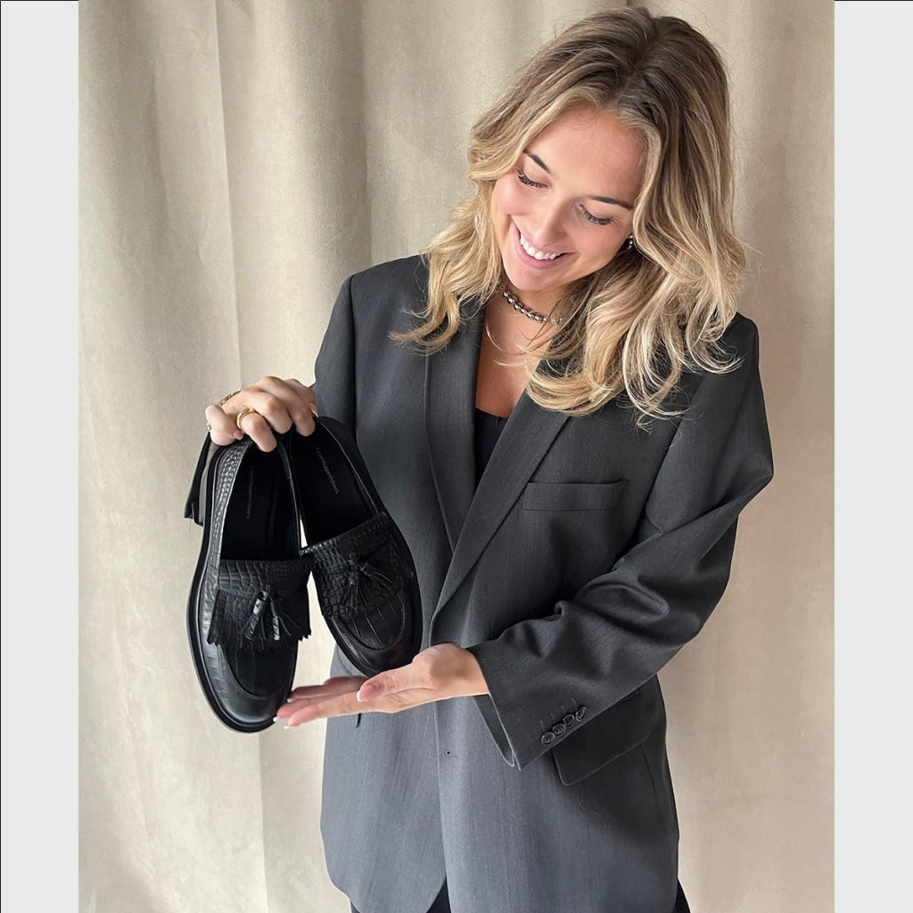 COPENHAGEN SHOES POWER WALK SHOE Loafers 2240 BLACK CR