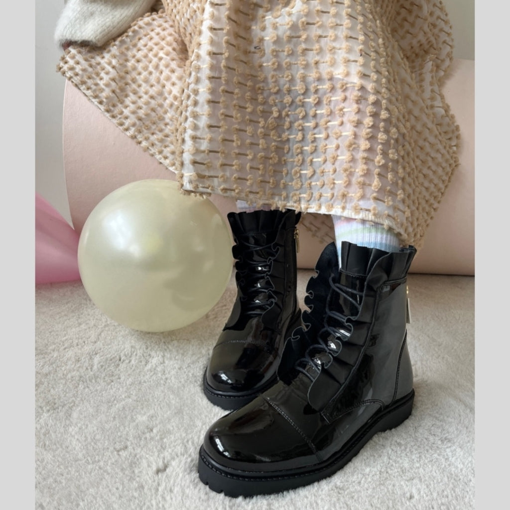 COPENHAGEN KIDS PRETTY GIRL (WR) Laarzen 038 Black patent