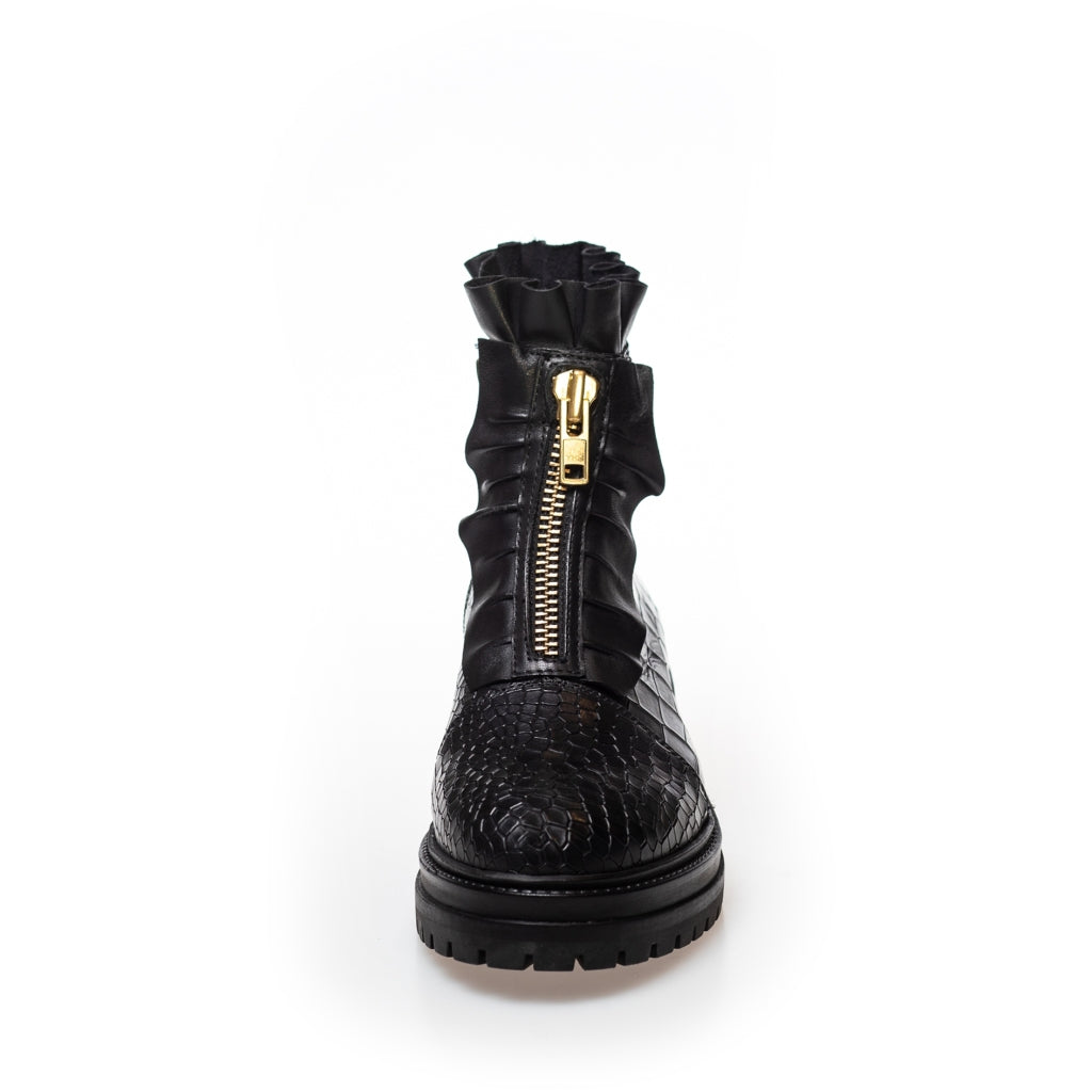 COPENHAGEN SHOES PRETTY YOU Laarzen 0001 BLACK