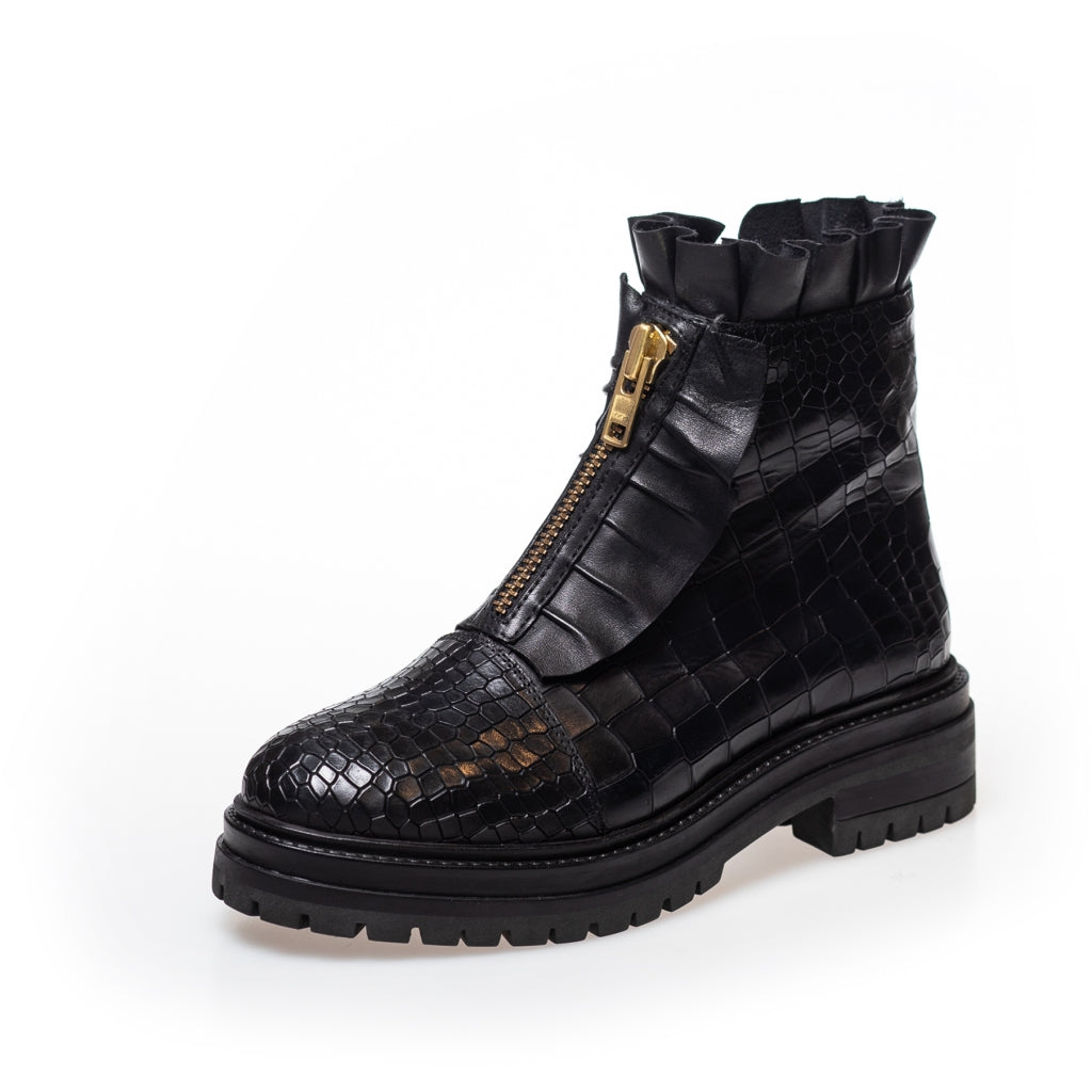 COPENHAGEN SHOES PRETTY YOU Laarzen 0001 BLACK