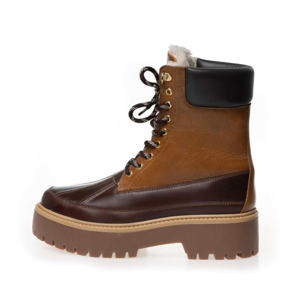 COPENHAGEN SHOES REAL MOMENTS Laarzen 907 BROWN/COGNAC